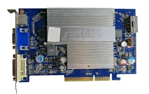 Asus NVidia N7600GS SILENT/HTD/256M/A AGP VideoCard for PARTS - Picture 1 of 4