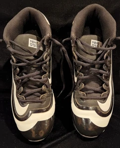 NIKE BSBL Stollen Herren 7 Huarache Baseball weiche Stollen schwarz weiß Kunststoff - Bild 1 von 15