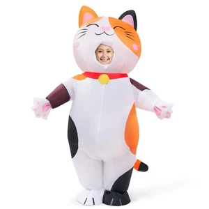 Kids Calico Inflatable Costume, Full Body Inflatable Calico Cat Costume, Funn... - Picture 1 of 8