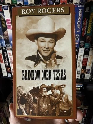 Rainbow Over Texas 1946 VHS Rare Roy Rogers NON RENTAL - Image 1 of 4