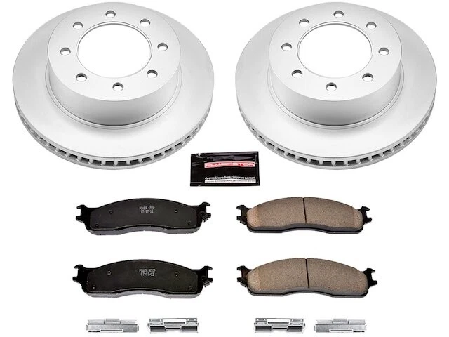 Kit de pastillas de freno delanteras y rotor para Dodge Ram 3500 2003-2008 2004 2005 NP113VG Foto 1 de 1