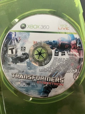 Transformers: War for Cybertron (Microsoft Xbox 360, 2010) Foto 1 de 3