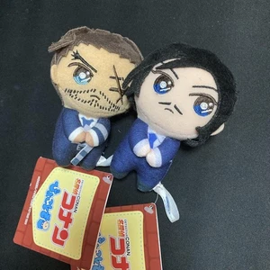 Detective Conan Pyomota Mascot Yamato Dansuke Morobushi Takaaki 2-Type Set - Picture 1 of 1