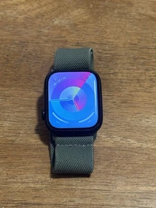 Apple Watch (seria 7) 45mm zielony aluminiowy GPS + telefon komórkowy - Zdjęcie 1 z 12
