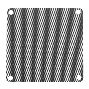 20PCS PC Dust Filter, 80x80mm PVC Computer Case Dustproof Mesh, Black - Zdjęcie 1 z 5