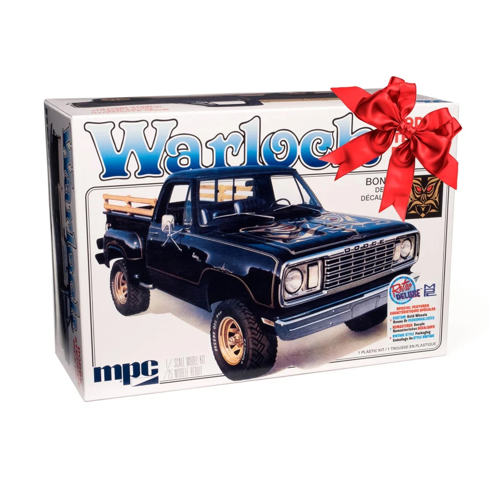 MPC 1/25 1977 Dodge Warlock Stepside Pickup Plastic Model MPC983