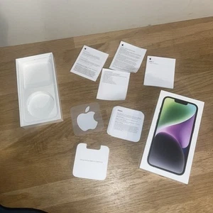 Boîte VIDE iphone 14 128GB Midnight 2022 - Photo 1/8