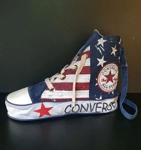 CULT CONVERSE ALL STAR TASCHE UMHÄNGETASCHE SPORTTASCHE GROßER SCHUH CHUCKS RARE - Bild 1 von 6