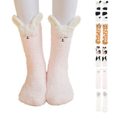 Womens 3D Animal Winter Warmer Soft Fluffy Bed Socks Lounge Slipper Floor Socks'