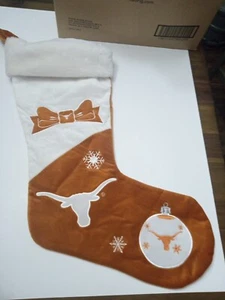 Texas Longhorns Stocking, GREAT CONDITION. HUGE !! 🔥  - Picture 1 of 2