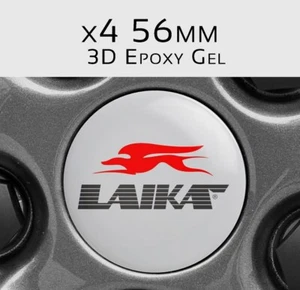 LAIKA wohnmobil Aufkleber , LAIKA Radaufkleber, epoxy 56mm, 3D Gel x4 - Bild 1 von 6