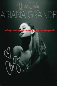 ARIANA GRANDE POP SEXY SUPERSTAR LOVE TRULY SIGNED 12x18 MUSIC POSTER REPRINT RP - Picture 1 of 1