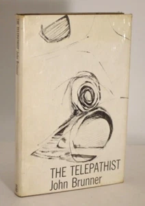 ** Signed Copy ** John Brunner The Telepathist in D/J 1966 - Picture 1 of 6