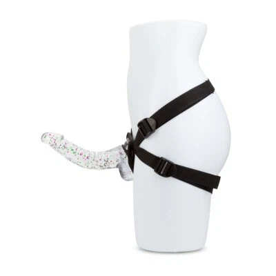 Kit de arnés con correa realista anal punto G consolador bolas para el pene juguetes sexuales Foto 1 de 4