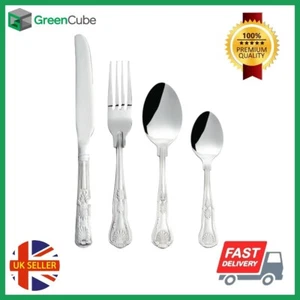 Cutlery Sets Stainless Steel Kings Pattern  Dishwasher Safe - Picture 1 of 18