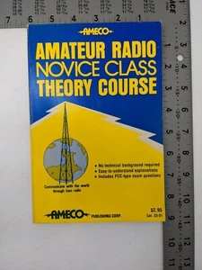 Ameco Amateur Radio Novice Class Theory Course Ham Radio FCC Type Exam Questions - Picture 1 of 9