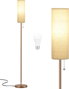 Floor Lamp for Living Room with 3 Color Temperatures Bulb, 64" Standing Lamp wit - Picture 1 of 7