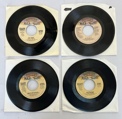 Lot of (4) Village People 45 RPM Records - Lot #3 - Image 1 of 2