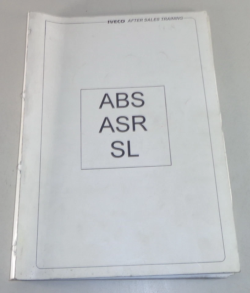 Schulungsunterlage Iveco ABS / Asr / Sl Stand 10/1994 - Imagen 1 de 1
