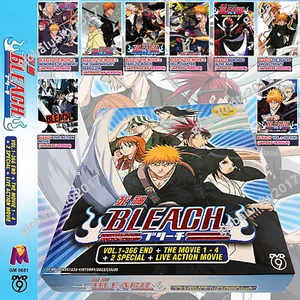 Bleach Complete Collection DVD Anime Ep366 TV Series Movie English Dub Jap Audio - Picture 1 of 23