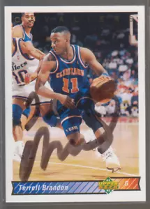 Autogramm 92/93 Upper Deck Terrell Brandon - Cavaliers - Bild 1 von 1