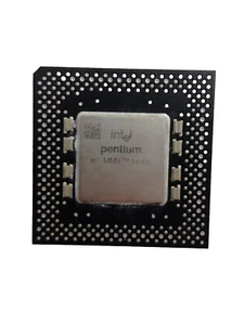 CPU Processore Vintage Intel Pentium MMX Tech SL27S - Imagen 1 de 2