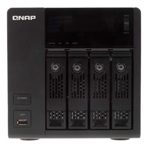 Nas QNAP Ts-439 Pro II + 0GB Intel Atom 1.8GHz 1GB RAM 512MB Dom - Picture 1 of 3