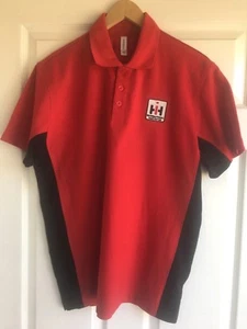 International Harvester Embroidered Two Tone Heavyweight Polo Shirt-Small to 2XL - Picture 1 of 3