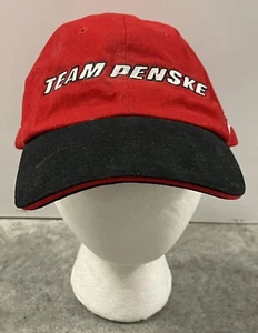 NASCAR Team Penske Embroidery Autographed Adjustable Strap Back Cap - Picture 1 of 14