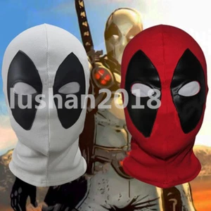 Deadpool Zenpool Knitted Fabric Headgear Mask Cosplay Halloween Masquerade Prop - Picture 1 of 16