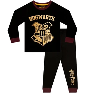 Kinder Harry Potter Schlafanzug | Jungen Harry Potter Hogwarts Schlafanzug | Harry Potter Lang S - Bild 1 von 5
