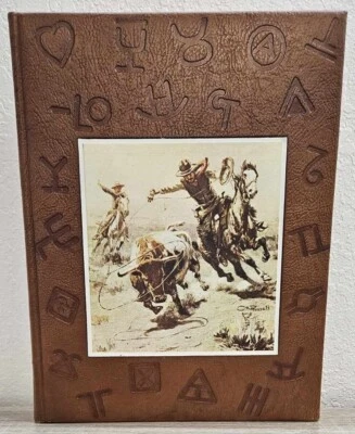 RARE "ARTISTS OF THE OLD WEST" Limited Edition Leather Bound Book- John C. Ewers - Image 1 of 4