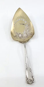 Antique Frank Smith Cellini Sterling Silver 8" Pie/Cake Floral Brite Cut Blade - Picture 1 of 6