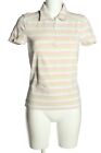 ESCADA SPORT Polo-Shirt Damen Gr. DE 36 weiß-pink-grün Casual-Look