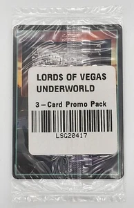 Lords Of Vegas Underworld Kickstarter Promo 3-Card Pack Lone Shark Games - Picture 1 of 2