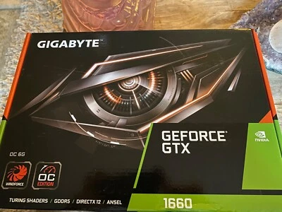 GIGABYTE GeForce GTX 1660 OC 6GB GDDR5 Graphics Card (GV-N1660OC-6GD) - Image 1 of 4