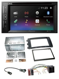 Pioneer Bluetooth MP3 USB 2DIN DAB DVD Autoradio für Smart ForFour 04-06 ForTwo - Bild 1 von 9
