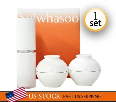 Suero Sulwhasoo The Ultimate S Trio 8 ml + crema para ojos 5 ml + crema 5 ml Premium K-Beauty Foto 1 de 4