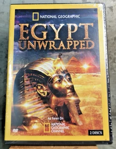 Egypt Unwrapped National Geographic 2 DVD 2014 5+ Hrs Sp Ft Webisodes US1 New Se - Foto 1 di 6