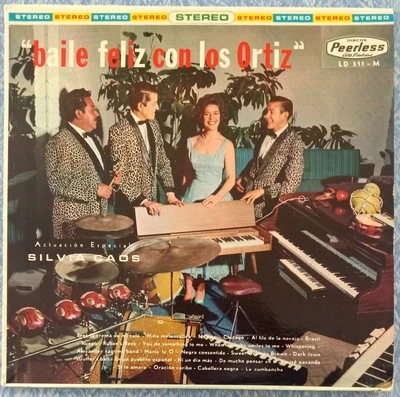 HEAR RARE CUBANO Hermanos Ortiz w/ SILVIA CAOS baile feliz MAMBO LATIN EXOTICA - Image 1 of 3