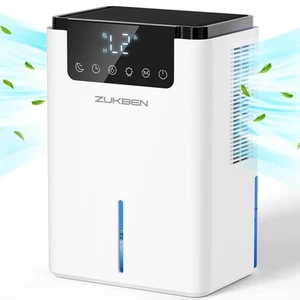 Dehumidifier,75 OZ Quiet Dehumidifier for Home Bedroom Bathroom RV Closet wit... - Picture 1 of 8