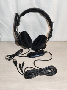 Razer Carcharias Black gaming Headset headphones PC video game over ear 27D36 - Picture 1 of 7