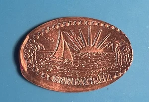 Elongated Penny (Santa Cruz **Beach Design**) - Picture 1 of 1