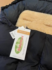 Odenwälder Fußsack Lammy XL Lammfell Daune Kinderwagen Auto - Bild 1 von 18