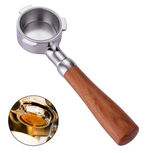 Three Ear Handle Coffee Maker Handle 220mm Length 51mm Espresso Bottomless - Picture 1 of 12