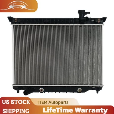 2458 Radiator Fit 02-09 Chevy Trailblazer Rainier EXT Envoy XL XUV Ascender 4.2L - Imagem 1 de 4