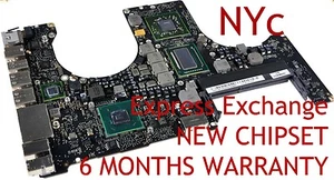 EXCHANGE MACBOOK PRO 15" A1286 820-2915-B 2011 LOGIC BOARD REPAIR NEW GPU REBALL - Picture 1 of 1