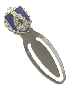 Royal Marines Military Armed Forces Bookmark & Organza Gift Bag (M055) - Foto 1 di 3