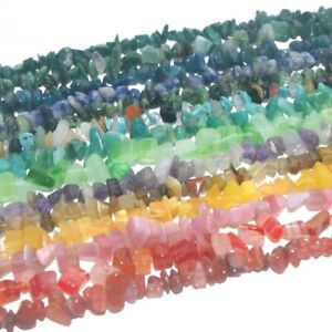 Irregular Chip Stone Bead Amethysts Agates Tiger Eye Beads DIY Bracelets 5-8MM