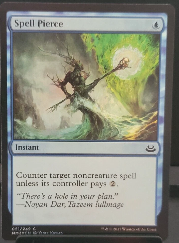 MTG Spell Pierce - Modern Masters 2017 - #51/249- FOIL - Image 1 of 1